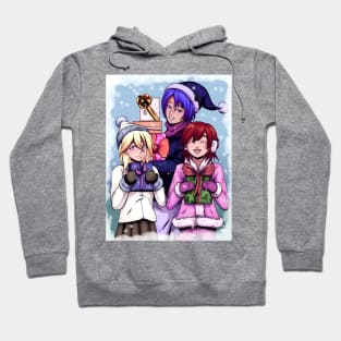 Christmas Anime Girls Hoodie